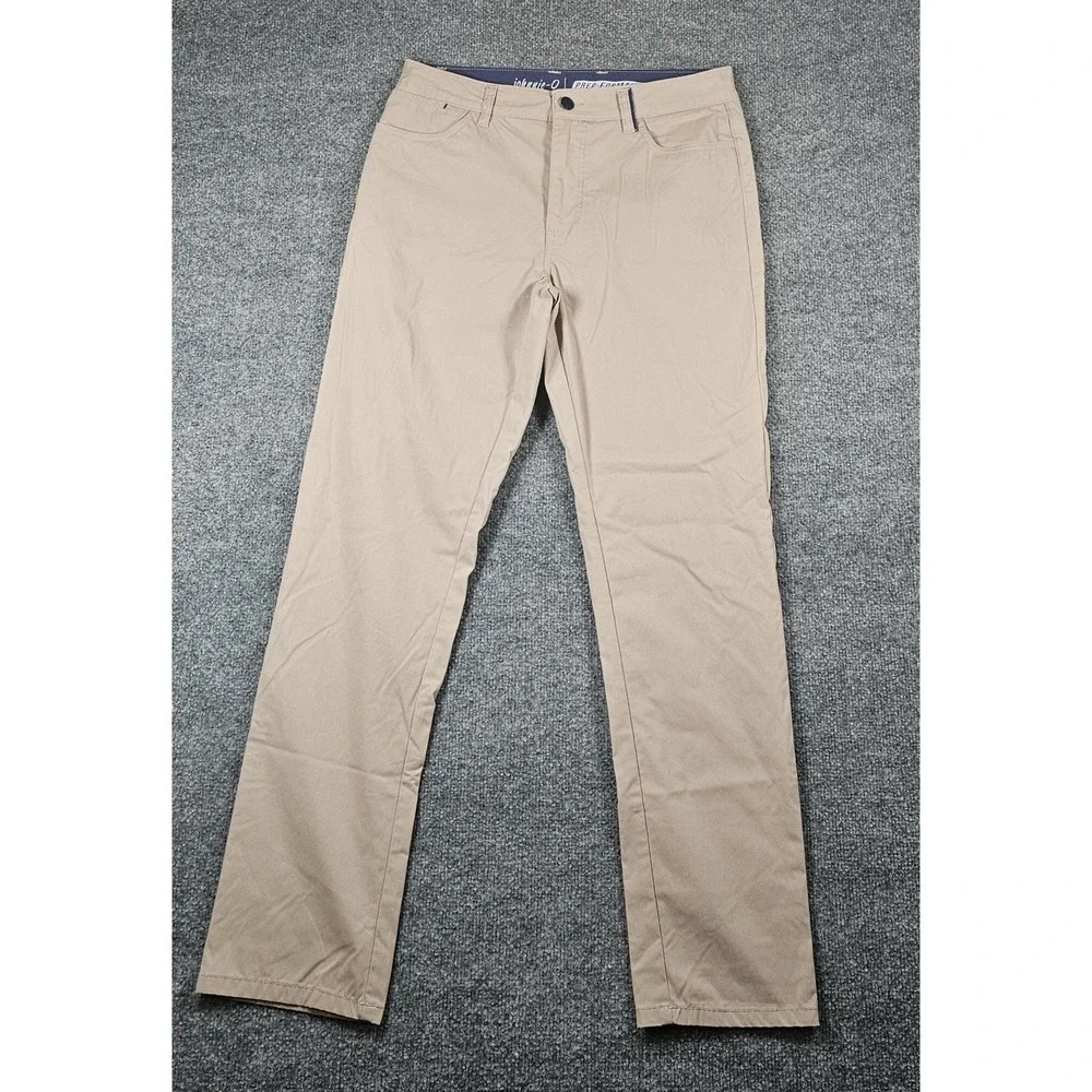 Johnnie-O Marin Prep-Formance Pants 32x32 Light Khaki Golf Chino JMPA1200